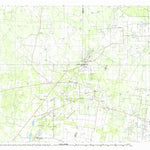 United States Geological Survey Encino, TX (1985, 100000-Scale) digital map