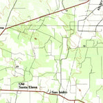 United States Geological Survey Encino, TX (1992, 100000-Scale) digital map