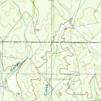 United States Geological Survey Encino, TX (1992, 100000-Scale) digital map