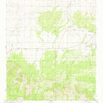 United States Geological Survey Encinoso, NM (1981, 24000-Scale) digital map