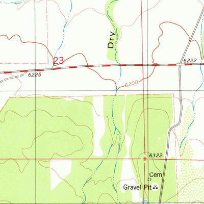 United States Geological Survey Encinoso, NM (1981, 24000-Scale) digital map