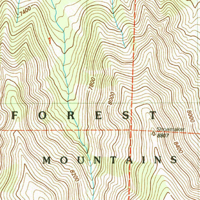 United States Geological Survey Encinoso, NM (2004, 24000-Scale) digital map