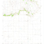 United States Geological Survey Endee Hill, NM-TX (1971, 24000-Scale) digital map