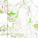 United States Geological Survey Endee Hill, NM-TX (1971, 24000-Scale) digital map