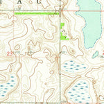 United States Geological Survey Enderlin North, ND (1961, 24000-Scale) digital map
