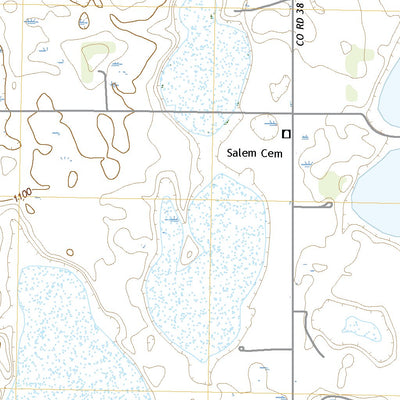 United States Geological Survey Enderlin North, ND (2020, 24000-Scale) digital map