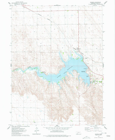 United States Geological Survey Enders, NE (1973, 24000-Scale) digital map