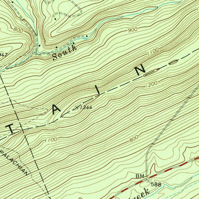 United States Geological Survey Enders, PA (1969, 24000-Scale) digital map