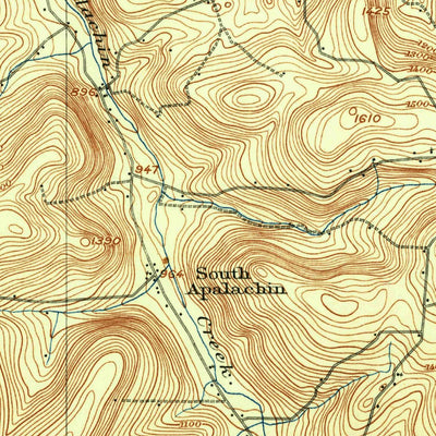 United States Geological Survey Endicott, NY (1901, 62500-Scale) digital map