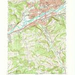 United States Geological Survey Endicott, NY (1969, 24000-Scale) digital map