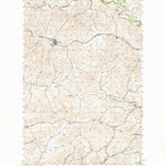 United States Geological Survey Endicott, WA (1950, 62500-Scale) digital map