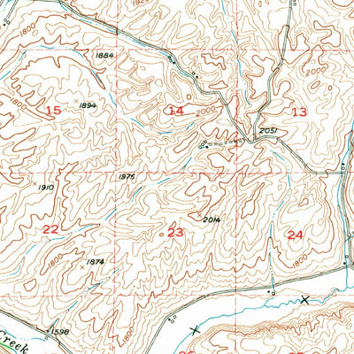 United States Geological Survey Endicott, WA (1950, 62500-Scale) digital map