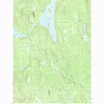 United States Geological Survey Endless Lake, ME (1988, 24000-Scale) digital map