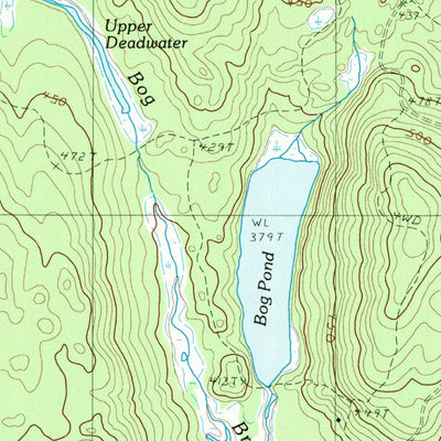 United States Geological Survey Endless Lake, ME (1988, 24000-Scale) digital map