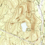 United States Geological Survey Enfield Center, NH (1984, 25000-Scale) digital map