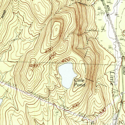 United States Geological Survey Enfield Center, NH (1984, 25000-Scale) digital map