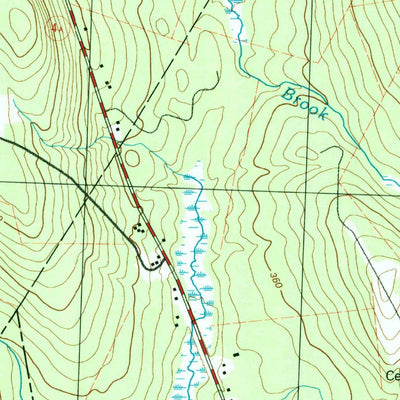United States Geological Survey Enfield Center, NH (1998, 24000-Scale) digital map