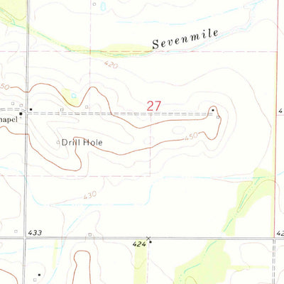 United States Geological Survey Enfield, IL (1974, 24000-Scale) digital map