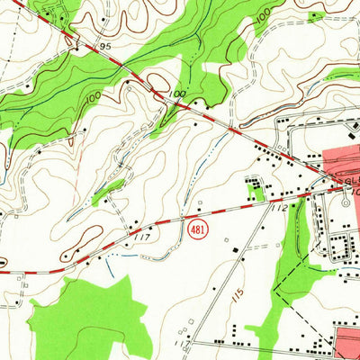 United States Geological Survey Enfield, NC (1961, 24000-Scale) digital map