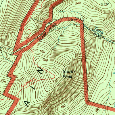 United States Geological Survey Enfield, NH-VT (1996, 24000-Scale) digital map