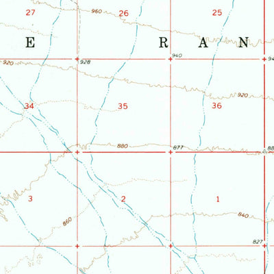 United States Geological Survey Engesser Pass, AZ (1965, 62500-Scale) digital map