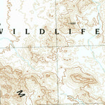 United States Geological Survey Engesser Pass, AZ (1990, 24000-Scale) digital map