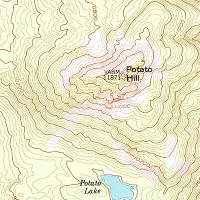United States Geological Survey Engineer Mountain, CO (1960, 24000-Scale) digital map