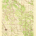 United States Geological Survey England, AR (1943, 62500-Scale) digital map