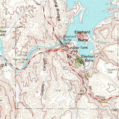 United States Geological Survey Engle, NM (1959, 62500-Scale) digital map
