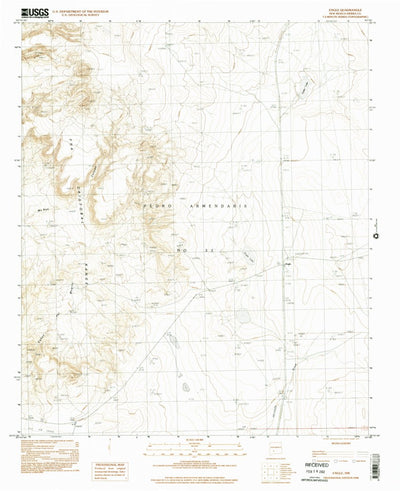 United States Geological Survey Engle, NM (1996, 24000-Scale) digital map