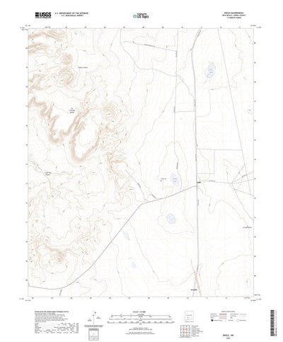 United States Geological Survey Engle, NM (2023, 24000-Scale) digital map