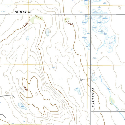 United States Geological Survey Englevale, ND (2020, 24000-Scale) digital map