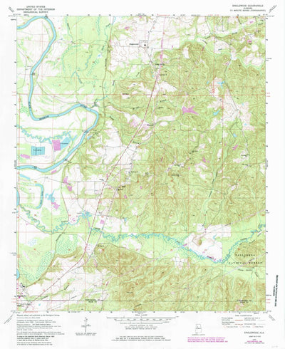 United States Geological Survey Englewood, AL (1970, 24000-Scale) digital map
