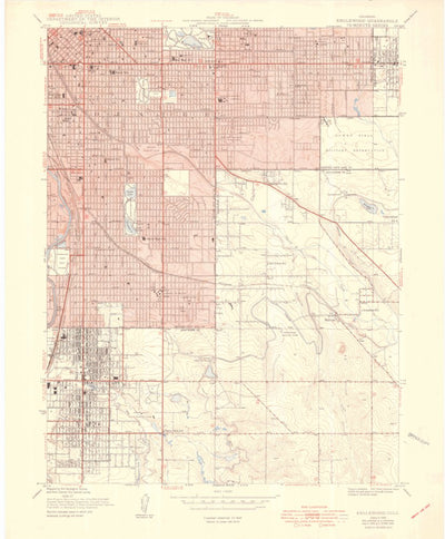 United States Geological Survey Englewood, CO (1950, 24000-Scale) digital map