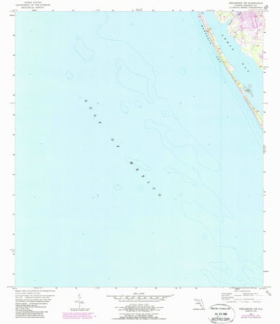 United States Geological Survey Englewood, FL (1957, 24000-Scale) digital map