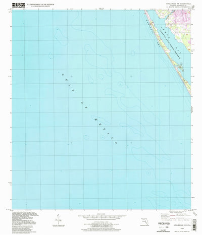 United States Geological Survey Englewood NW, FL (1994, 24000-Scale) digital map