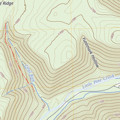 United States Geological Survey English Center, PA (2023, 24000-Scale) digital map