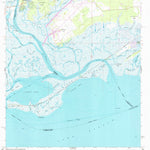 United States Geological Survey English Lookout, LA-MS (1968, 24000-Scale) digital map