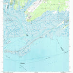 United States Geological Survey English Lookout, LA-MS (1993, 24000-Scale) digital map