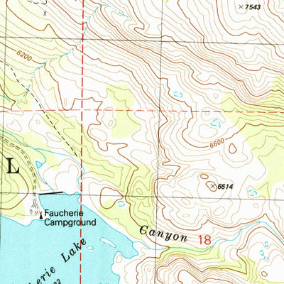 United States Geological Survey English Mountain, CA (1983, 24000-Scale) digital map