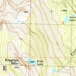 United States Geological Survey English Mountain, CA (1983, 24000-Scale) digital map