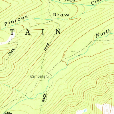 United States Geological Survey English Peak, CA (1977, 24000-Scale) digital map