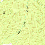 United States Geological Survey English Peak, CA (1977, 24000-Scale) digital map