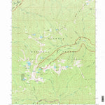 United States Geological Survey English Peak, CA (2001, 24000-Scale) digital map