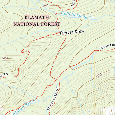 United States Geological Survey English Peak, CA (2022, 24000-Scale) digital map
