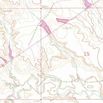 United States Geological Survey Engstrom Ranch, MT (1958, 24000-Scale) digital map