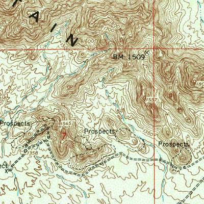 United States Geological Survey Enid, AZ (1952, 24000-Scale) digital map