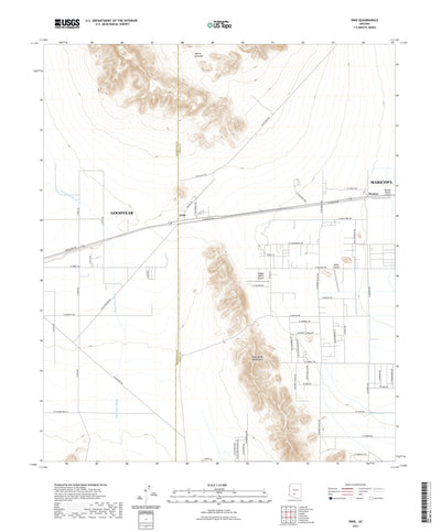United States Geological Survey Enid, AZ (2021, 24000-Scale) digital map