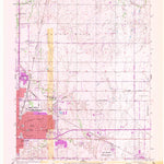 United States Geological Survey Enid East, OK (1955, 24000-Scale) digital map