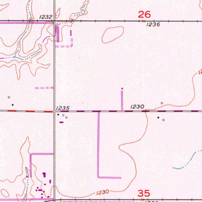 United States Geological Survey Enid East, OK (1955, 24000-Scale) digital map